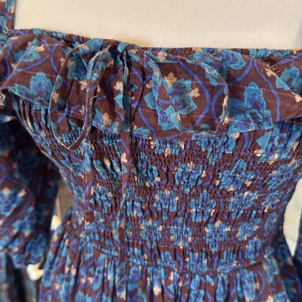 Free People Oasis Printed Maxi Dress